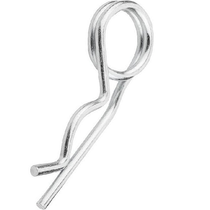 Double Coil R Clips - 2.5x49 mm - Zinc Plated