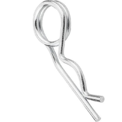 1068178 | RCL-060-141-ZD (Each) --- Double Coil R Clips - 6x141 mm - Zinc Plated Clip