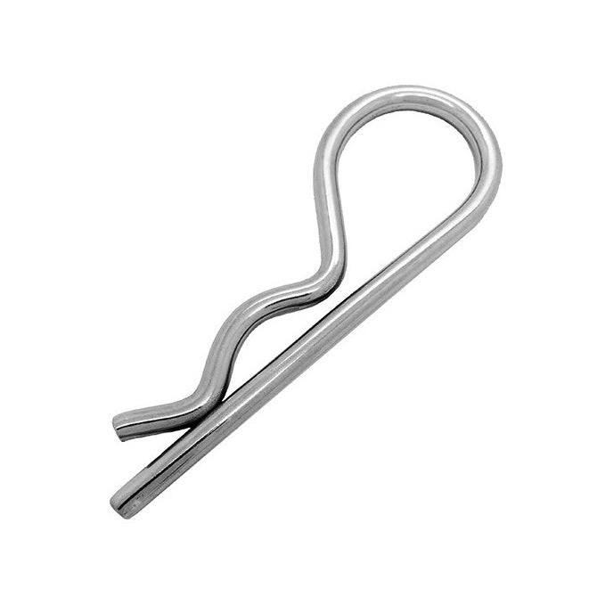 Single Coil R Clips - 2.4x59 mm - 304 Stainless Steel