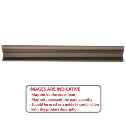 1136408 | PBL330RS (Each) --- Rail Supports Linear - 25.4x44.45x609.6 mm With Shaft