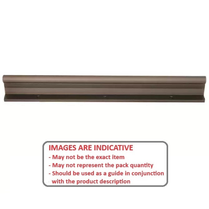 1121588 | PBL320RS (Each) --- Rail Supports Linear - 19.05x38.1x609.6 mm With Shaft