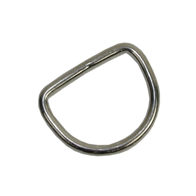 D Rings - 28.575x5.283 mm - - - Nickel Plated