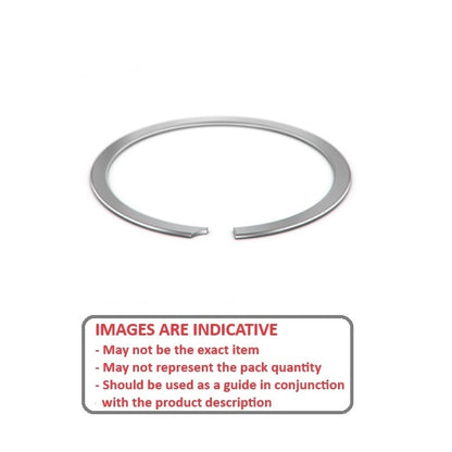 1148023 | UR-137 (PK-5) --- Internal Retaining Rings - 34.93x0.64x36.04 mm Spiral Rings - Carbon Spring Steel Spiral Ring