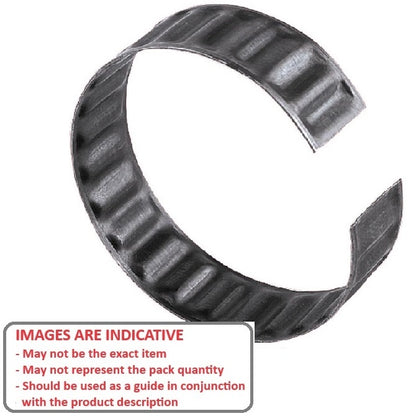 1151180 | TR-370-390-120-S3 (Each) --- Tolerance Retaining Rings - 37 38.88 to 38.98 12 mm - Stainless Steel 301 Similar to A2, 302, 304, 18-8 Ring