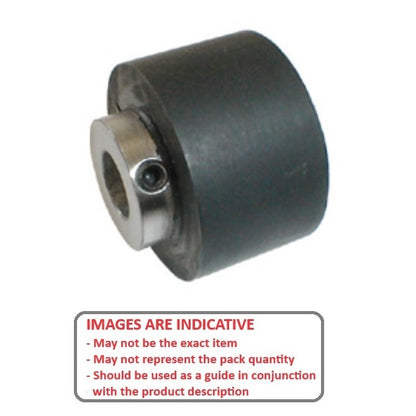 1140411 | RR1125RS (Each) --- Drive Rollers - 28.58x9.53x6.375 mm - Neoprene Rubber Roller