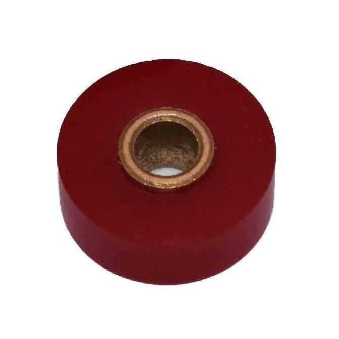 1112738 | RR1005RS (Each) --- Idler with Bearing Rollers - 15.88x6.375x7.94 mm Urethane With Plain Sintered Bearing - Polyurethane Roller