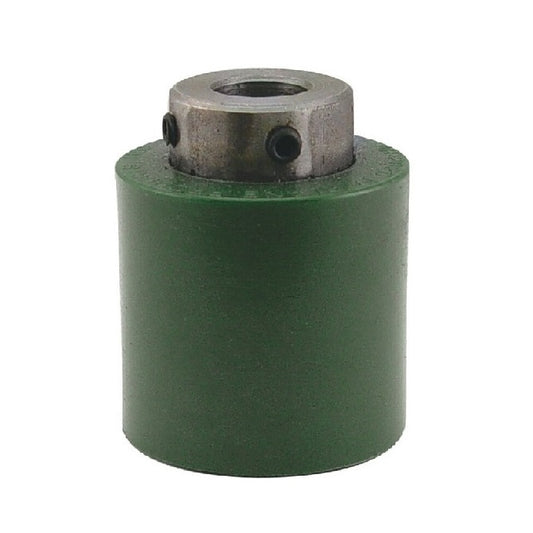 Solid Shaft Mount Rollers - 101.6x49.28 - 25.43 - 25.55 - Urethane