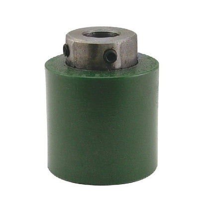 Solid Shaft Mount Rollers - 50.8x23.37 - 15.90 - 16.03 - Urethane