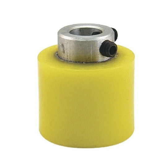 Solid Shaft Mount Rollers - 101.6x49.28 - 19.08 - 19.20 - Urethane