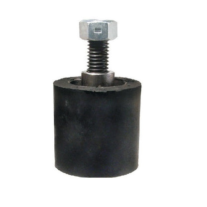 Solid Stud Mount Rollers - 50.8x49.28 - 1/2-13 UNC -12.7mm- - Neoprene Rubber