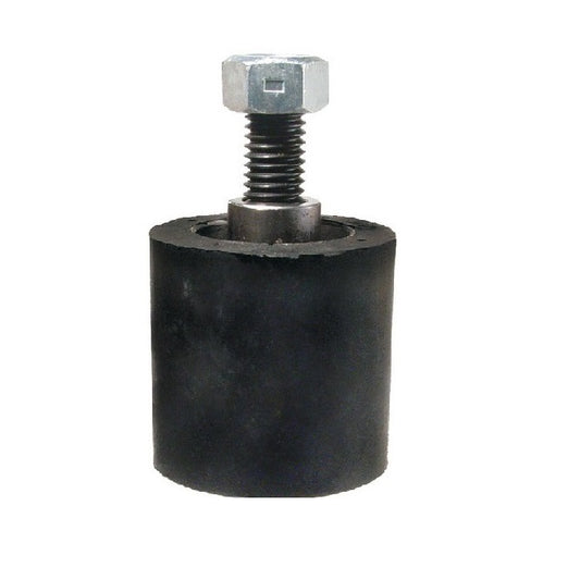 Solid Stud Mount Rollers - 38.1x31.75 - 5/16-18 UNC -7.94mm- - Neoprene Rubber