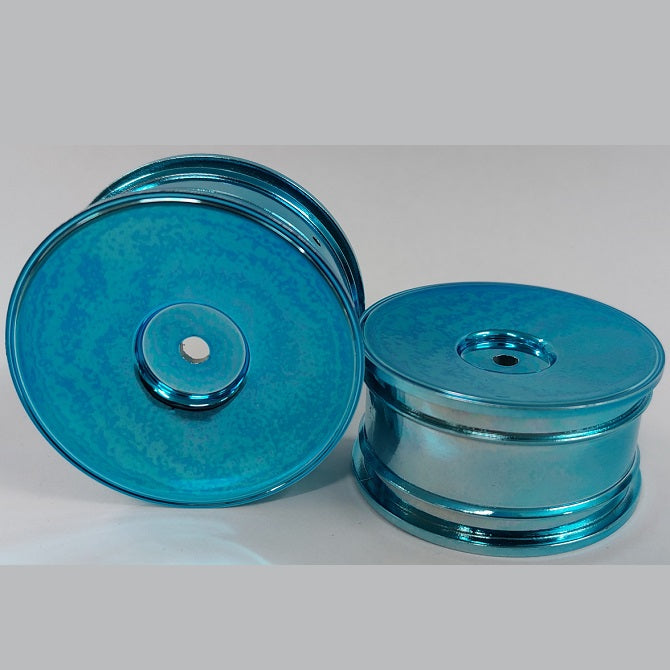 RC Car Rims Hobby - Rim Colour Metallic Blue Solid - Plastic