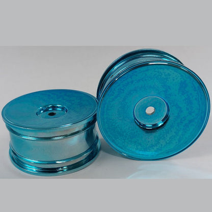 1231208 | RM-XR-052-BU-SOL (Per Card) --- RC Car Rims Hobby - Rim Colour Metallic Blue Solid Tenth Scale - Plastic Rim