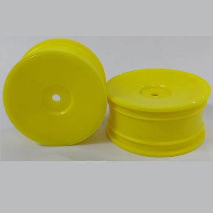 1230804 | RM-XR-052-Y-SOL (Per Card) --- RC Car Rims Hobby - Rim Colour Yellow Solid Tenth Scale - Aluminium Rim