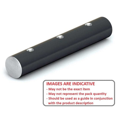 1136925 | 0R-0254-0457-ALCT-T30 (Each) --- Linear Shafting - 25.4x457.2x76.2 mm - Ceramic Coated Aluminium Shaft