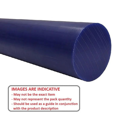 1145349 | 0R-0318-1219-U90B (Each) --- Round Rod - 31.8x1219 mm - Urethane 90A