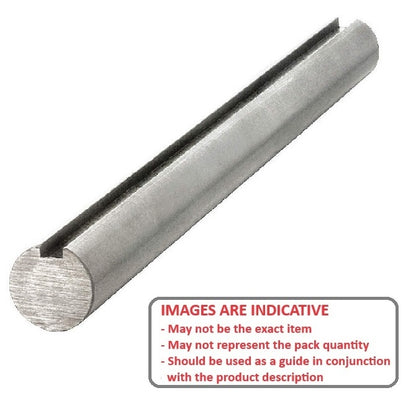1112422 | 0R-0159-0914-MS-T50-K (Each) --- Mild Steel Shafting - 15.875x914 mm