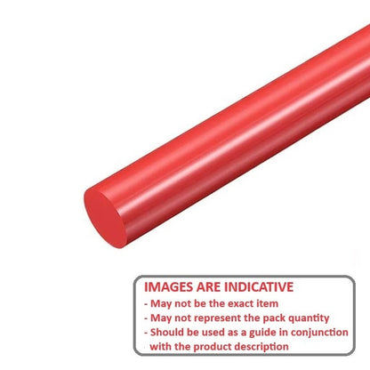 1113170 | 0R-0159-1219-U95R (Each) --- Round Rod - 15.9x1219 mm - Urethane 95A