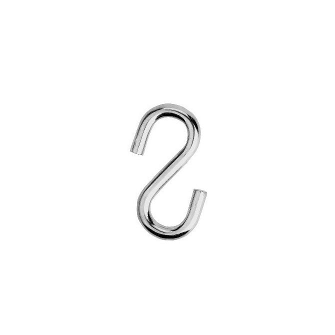 1055305 | SH-24RS (PK-5) --- S Shape Steel Hooks - 4.724x44.45x12.7 mm