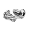 Button Screws - M6 - 6x1mm - 12 mm - 316 Stainless Socket