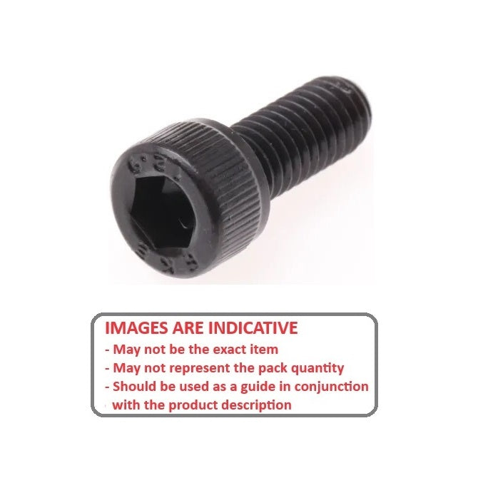 1040609 | SC025M-005-C-SK-C (PK-100) --- Socket Cap Screws - M2.5 - 2.5x0.45mm - 5 mm - High Tensile Steel / Black Oxide Alloy Steel Screw