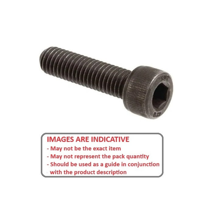 1039800 | SC020M-016-C-SK-C (PK-100) --- Socket Cap Screws - M2 - 2x0.4mm - 16 mm - High Tensile Steel / Black Oxide Alloy Steel Screw