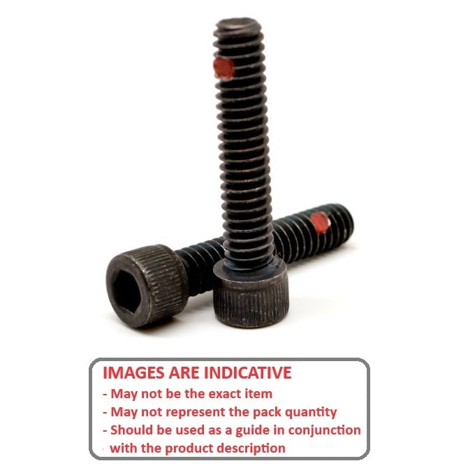 1057871 | SC048C-025-C-SK-C-NL (PK-2) --- Socket Cap Screws - 10-24 UNC - 4.76mm - 25.4 mm - Black Oxide Carbon Steel Alloy Steel Screw