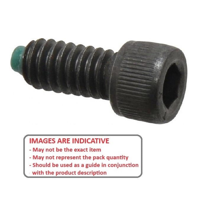 1086419 | SC095C-025-C-SK-C-NT (Each) --- Cap Tipped Screws - 3/8-16 UNC - 9.53mm - 25.4x4.8 mm Socket - Steel Alloy Screw