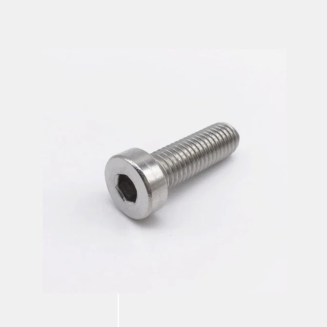 1053001 | SC040M-012-LH-SK-S6L (PK-2) --- Low Head Socket Screws - M4x0.7 12x7 mm 316L Stainless - Stainless Steel 316L Screw