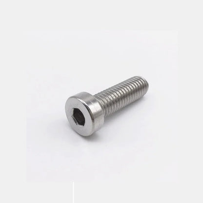 1053001 | SC040M-012-LH-SK-S6L (PK-2) --- Low Head Socket Screws - M4x0.7 12x7 mm 316L Stainless - Stainless Steel 316L Screw