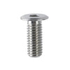 Ultra Low Head Screws - M3 - 3x0.5mm - 4 mm - Alloy Steel - Trivalent Chromate Socket