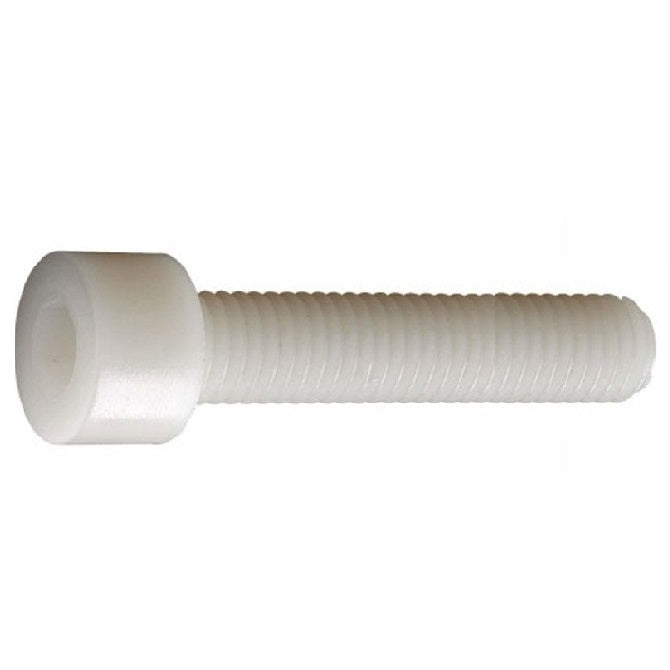 Socket Cap Screws - 1/4-20 UNC - 6.35mm - 76.2 mm - Nylon 
