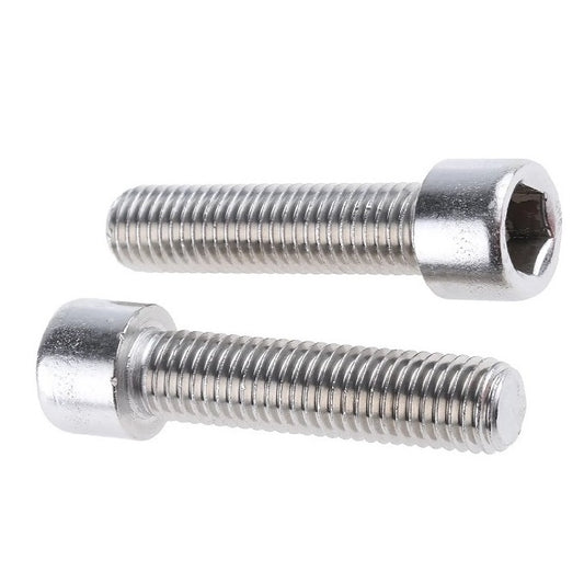 Socket Cap Screws - M2 - 2x0.4mm - 14 mm - 304 Stainless 