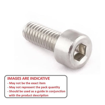 1065445 | SC060M-010-C-SK-TC2 (Each) --- Socket Cap Screws - M6 - 6x1mm - 10 mm - Titanium CP Grade 2 Screw