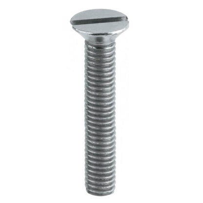 Countersunk Screws - M3.5 - 3.5x0.6mm - 20 mm - Zinc Plated Steel Slotted