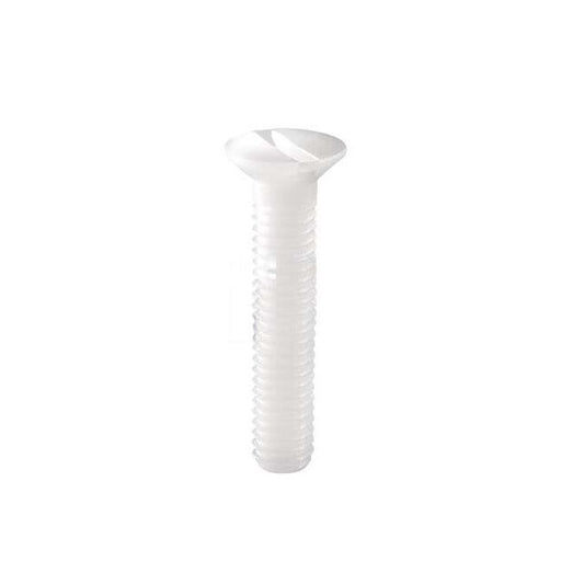 Countersunk Screws - M4 - 4x0.7mm - 30 mm - Nylon Slotted