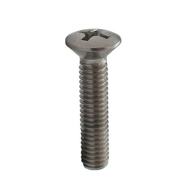 Countersunk Screws - M4 - 4x0.7mm - 12 mm - 304 Stainless Oval Top