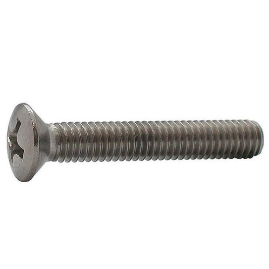 Countersunk Screws - M6 - 6x1mm - 30 mm - 304 Stainless Oval Top