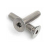 Countersunk Screws - M8 - 8x1.25mm - 25 mm - 304 Stainless Socket