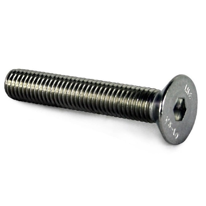 Countersunk Screws - M10 - 10x1.5mm - 100 mm - 304 Stainless Socket