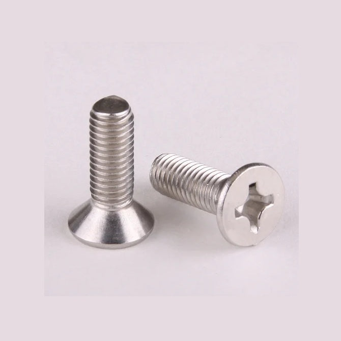 1039428 | SK022C-003-PH-S4 (PK-50) --- Countersunk Screws - 2-56 UNC - 2.18mm - 3.2 mm - 304 Stainless Phillips Screw