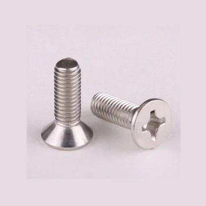 1048638 | SK035C-006-PH-S4 (PK-50) --- Countersunk Screws - 6-32 UNC - 3.5mm - 6.4 mm - 304 Stainless Phillips Screw