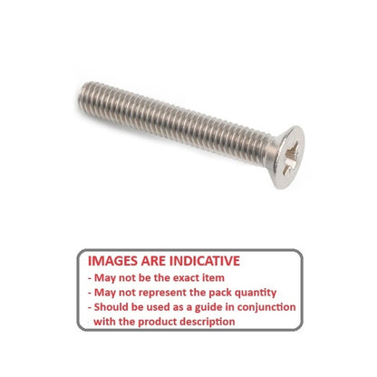 1038175 | SK016M-012-PZ-S4 (PK-50) --- M1.6 - 1.6x0.35mm - 12 mm - 304 Stainless Screw