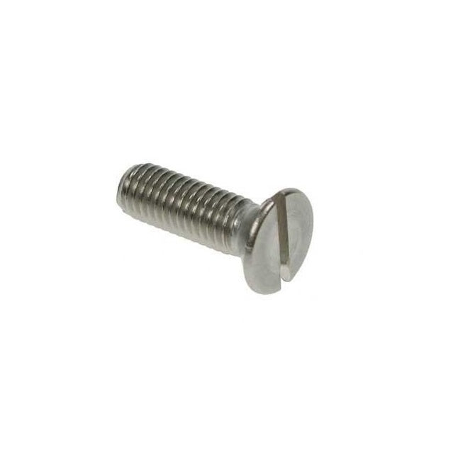 Countersunk Screws - 6-32 UNC - 3.5mm - 6.4 mm - 304 Stainless Slotted