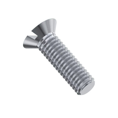 1043199 | SK030M-005-SL-S4 (PK-30) --- Countersunk Screws - M3 - 3x0.5mm - 5 mm - 304 Stainless Slotted Screw