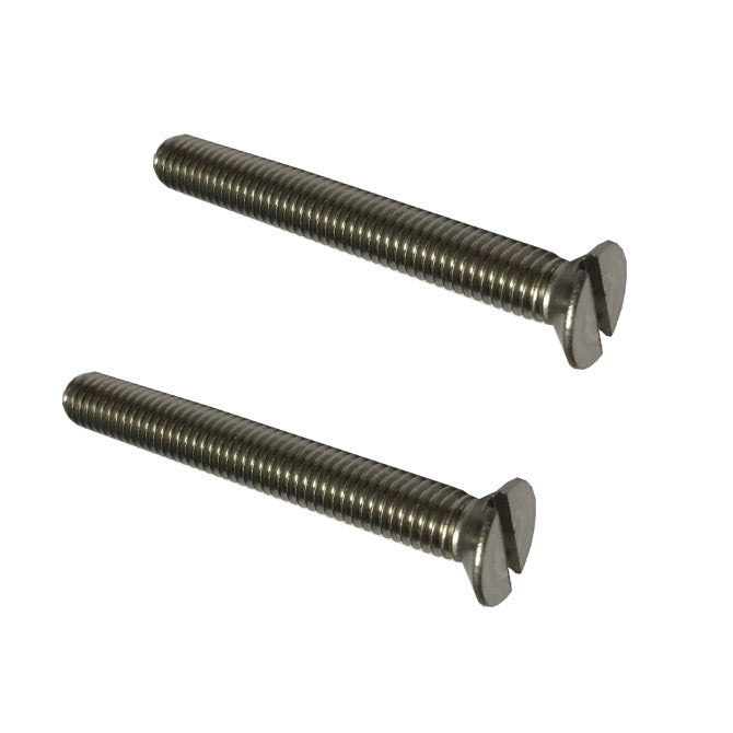 1037805 | SK015F-010-SL-S4 (PK-10) --- Countersunk Screws - 0-80 UNF - 1.52mm - 9.5 mm - 304 Stainless Slotted Screw