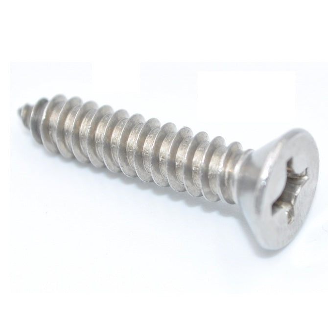 1048629 | SKT0350-006-PH-S4 (PK-10) --- Self Tapping Screws - 3.5x6.4 mm - 6 Countersunk - Stainless Steel 304 Similar to A2, 18-8 HRB80 Screw