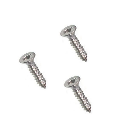 Self Tapping Screws - 2.85x25.4 mm - 4  Countersunk - Stainless Steel 316 Similar to A4, 18-10 
