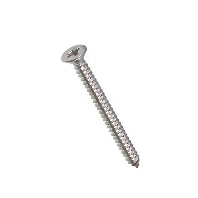 Self Tapping Screws - 4.17x57.2 mm - 8  Countersunk - Stainless Steel 316 Similar to A4, 18-10 