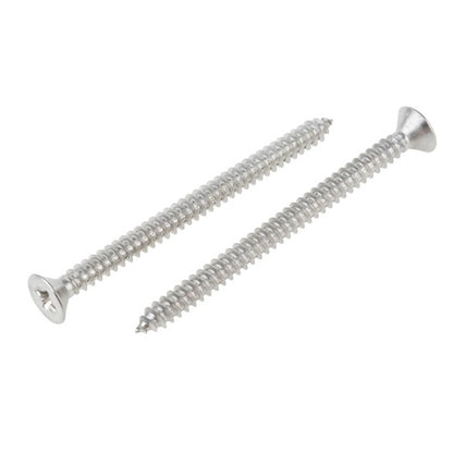 1063459 | SKT0540-057-PH-S4 (PK-50) --- Self Tapping Screws - 5.4x57.2 mm - 12 Countersunk - Stainless Steel 304 Similar to A2, 18-8 HRB80 Screw